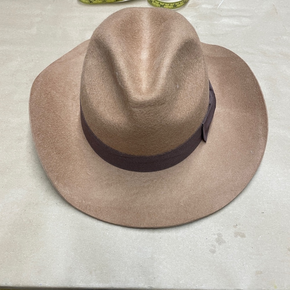 Classic Tan Fedora Hat